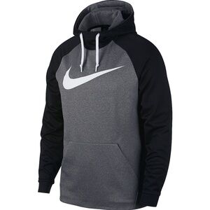 Nike Men's Black and Gray Hoodie